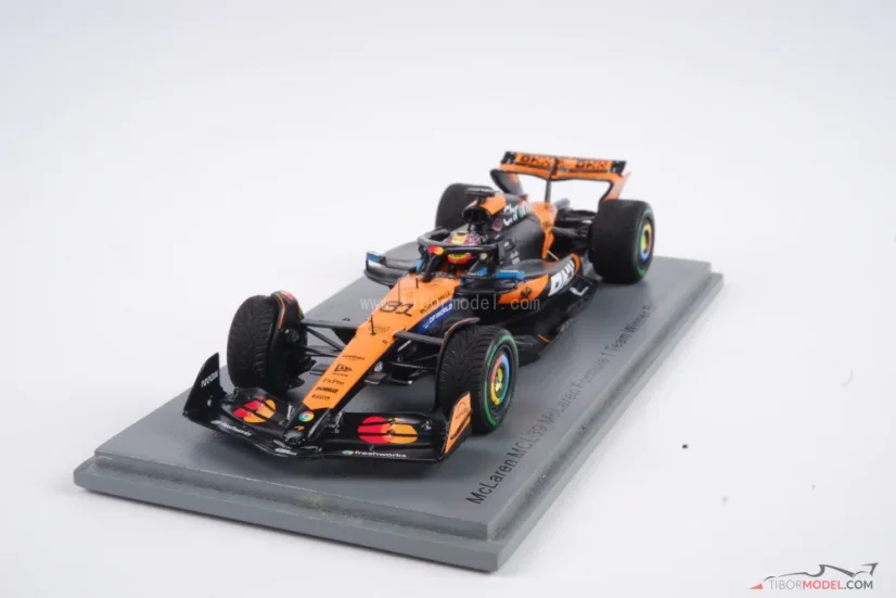 McLaren MCL39 - Oscar Piastri (2025), Winner Belgian GP, 1:43 Spark