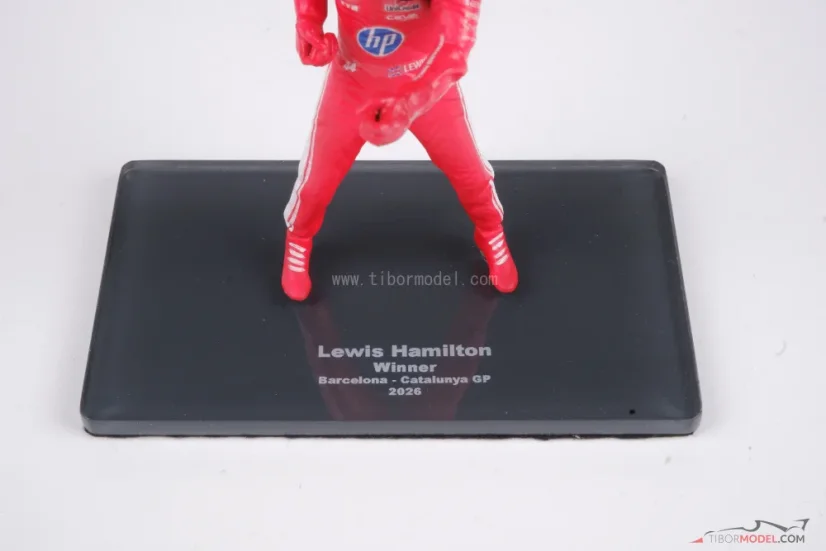 Figúrka Lewis Hamilton 2026, Scuderia Ferrari, 1:18
