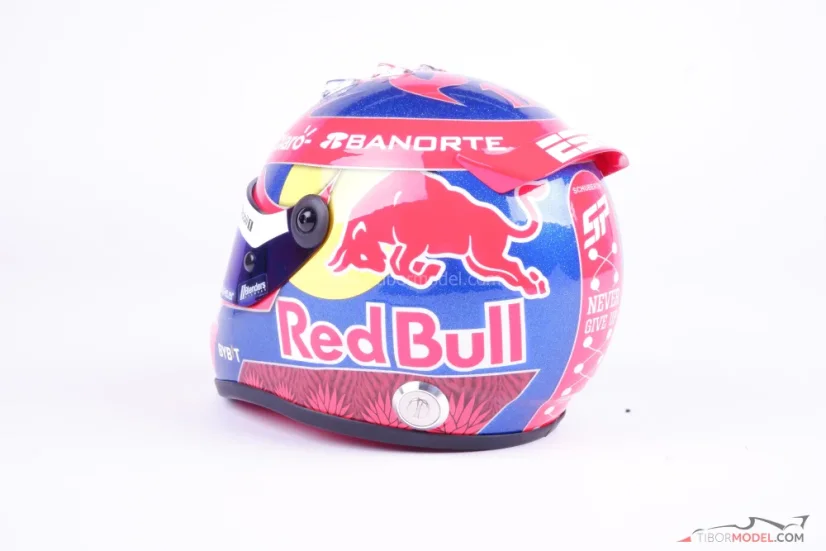 Sergio Perez 2024 Red Bull přilba, VC Mexika, 1:2 Schuberth