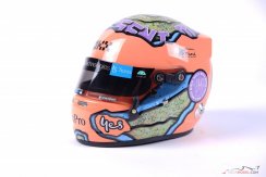 Daniel Ricciardo 2022 McLaren helmet, 1:2 Arai
