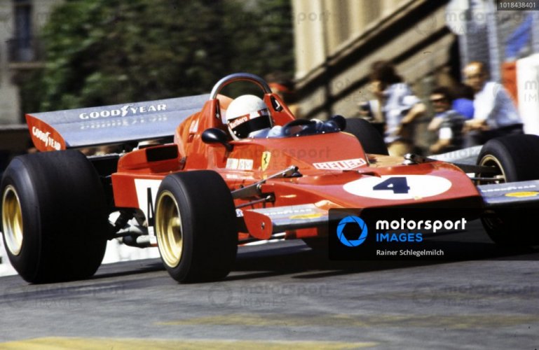 Ferrari 312B3 - Arturo Merzario (1973), Monako, 1:43 GP Replicas