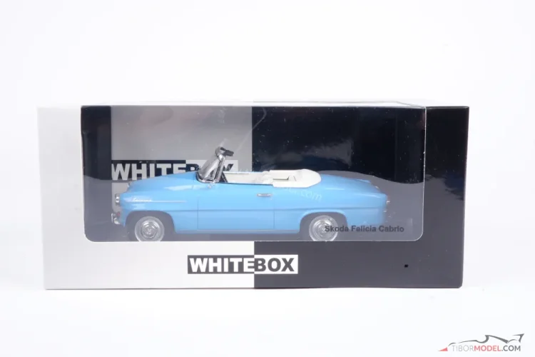 Skoda Felicia Cabrio, 1:24 Whitebox
