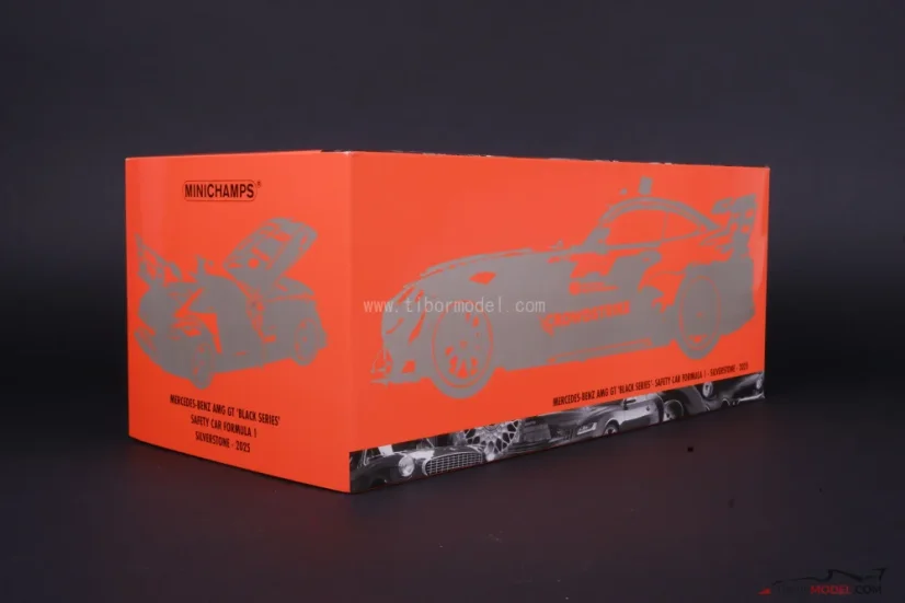 Safety Car Mercedes AMG GT (2025) Brit Nagydíj, 1:18 Minichamps