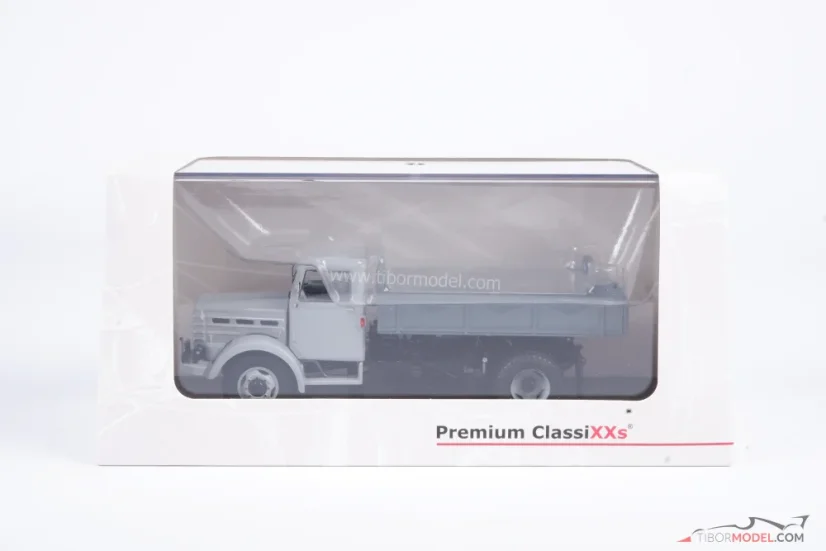 Csepel D-445.00 valník, sivý, 1:43 Premium ClassiXXs