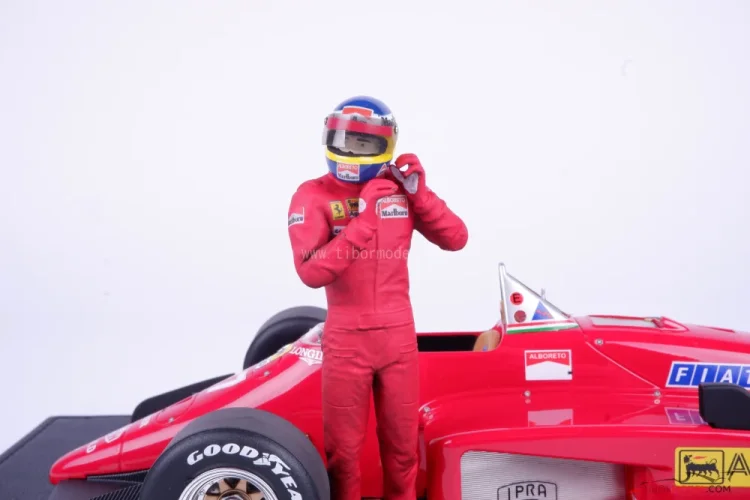 Ferrari 156/85 - Michele Alboreto (1985), 1:18 GP Replicas