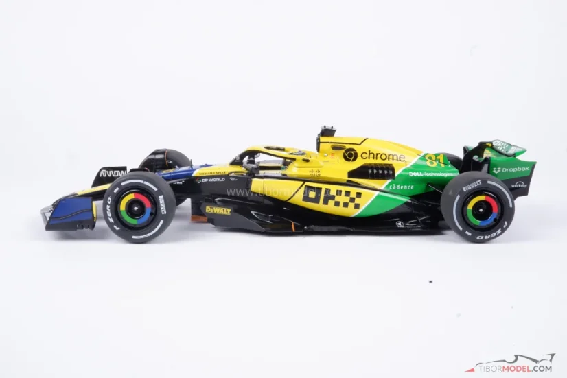 McLaren MCL38 - Oscar Piastri (2024), Monaco GP, 1:18 Solido