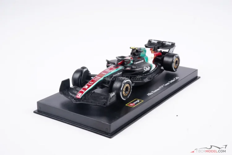 Alfa Romeo C43 - Guanyu Zhou (2023), VC Itálie, 1:43 BBurago Signature