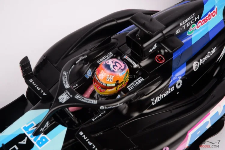Alpine A524 - Esteban Ocon (2024), VC Miami, 1:18 Solido