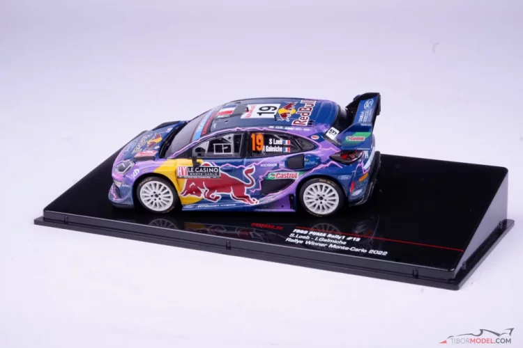 Ford Puma WRC, Loeb/Galmiche (2022), Monte Carlo Rally, 1:43 Ixo