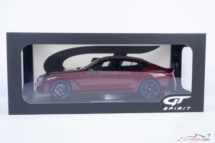 BMW 850i xDrive M Performance (2023) červené, 1:18 GT Spirit