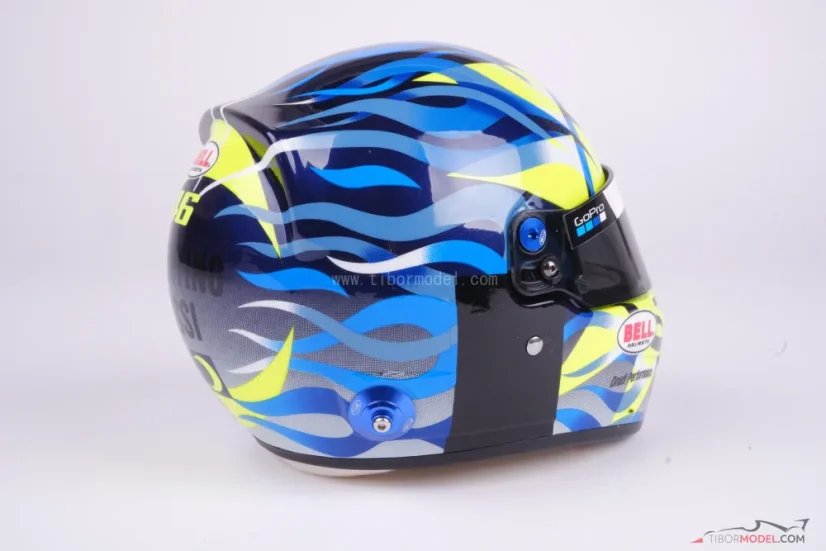 Valentino Rossi 2024 mini přilba, 1:2 Bell
