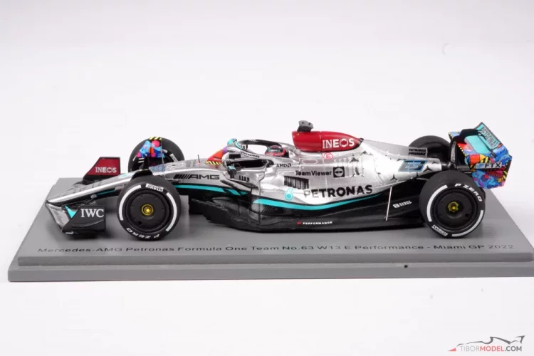 Mercedes W13 - George Russell (2022), VC Miami, 1:43 Spark
