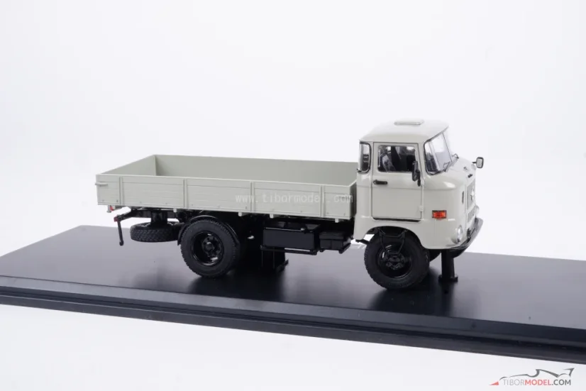 IFA W50 L valník s plachtou, béžová, 1:43 SSM