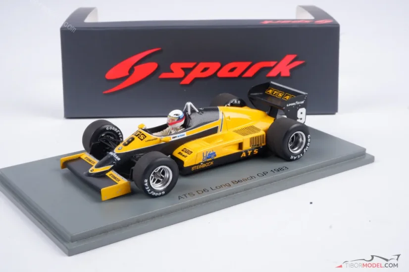 ATS D6 - Manfred Winkelhock (1983), US GP West 1:43 Spark