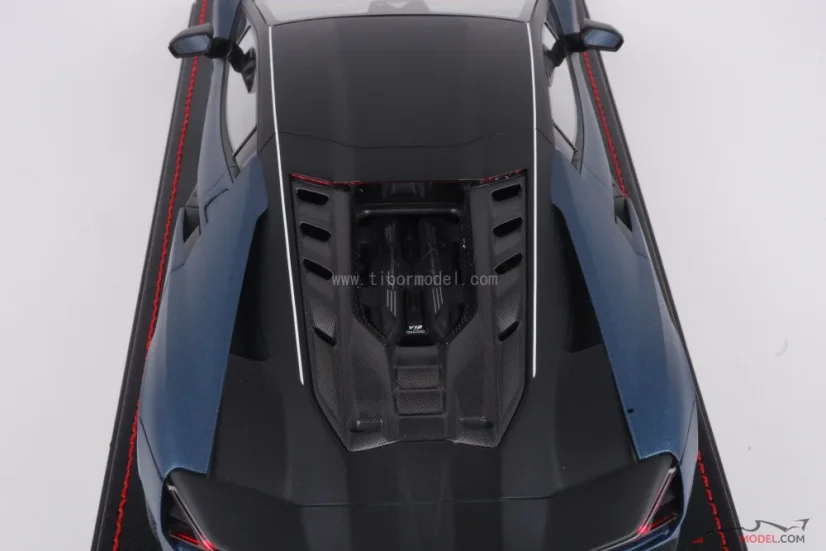 Lamborghini Revuelto NA63 (2026) kék, 1:18 MR Collection