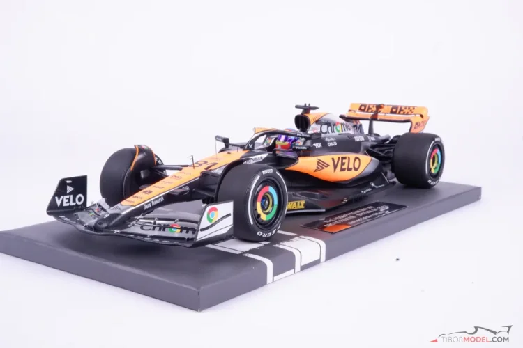 McLaren MCL60 - Oscar Piastri (2023), VC Veľkej Británie, 1:18 Minichamps McLaren MCL60 - Oscar Piastri (2023), VC Veľkej Británie, 1:18 Minichamps