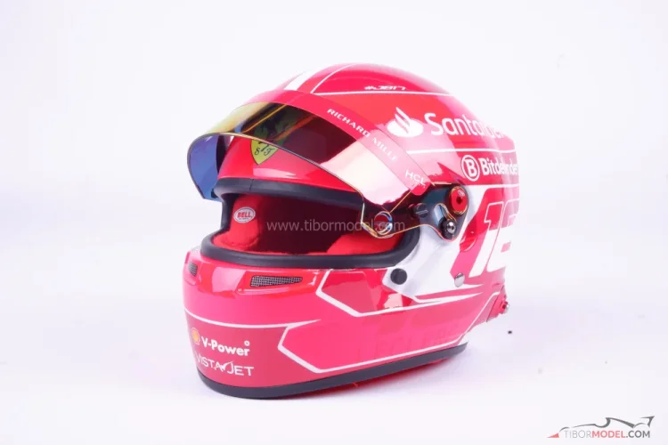 Charles Leclerc 2024 Ferrari sisak, 1:2 Bell Charles Leclerc 2024 Ferrari sisak, 1:2 Bell