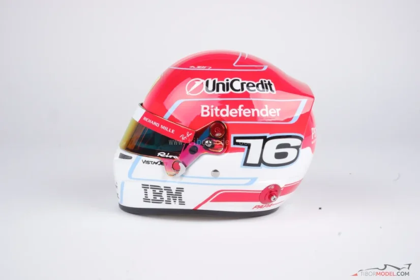 Charles Leclerc 2026 Ferrari mini helmet, 1:2 Bell