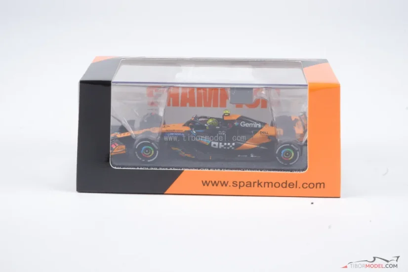 McLaren MCL39 - Lando Norris (2025) World Champion, 1:64 Spark