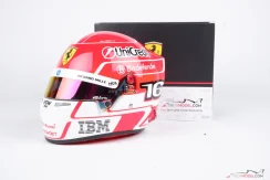 Charles Leclerc 2025 Ferrari mini helmet, 1:2 Bell