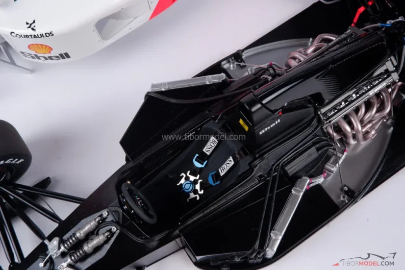 McLaren MP4/6 - Ayrton Senna (1991), with McLaren logo, 1:18 AUTOart