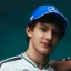 Kimi Antonelli Mercedes AMG Petronas cap 2026, blue
