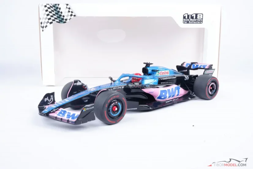 Alpine A523 - Esteban Ocon (2023), 3. miesto VC Monaka, 1:18 Solido