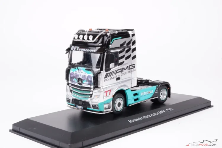 Mercedes Actros MP4 (2012) F1 lakovanie, 1:43 Altaya