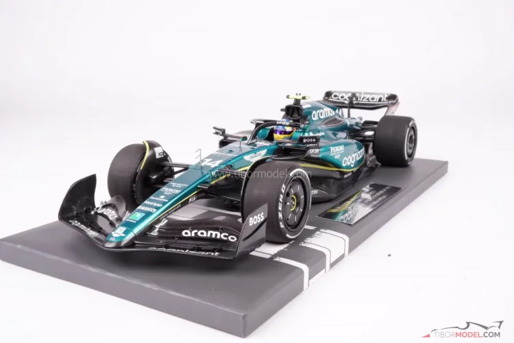 Minichamps 1:18 Lance Stroll Aston Martin AMR23 #18 6ème Bahreïn GP