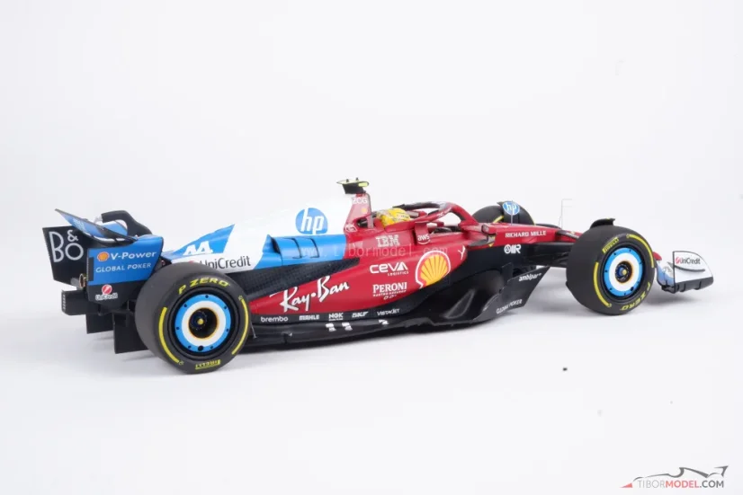 Ferrari SF-25 - Lewis Hamilton (2025), Miami GP, with driver figurine 1:18 BBR