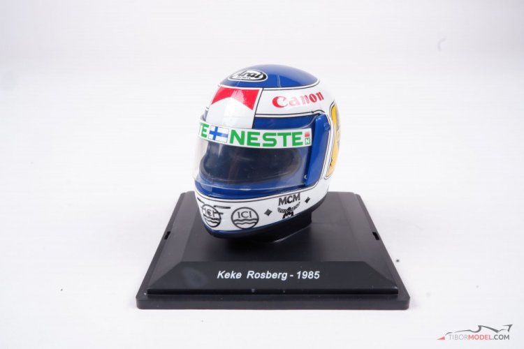 Keke Rosberg 1985 Williams helmet, 1:5 Spark