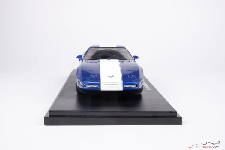 Chevrolet Corvette C4 Gran Sport (1996) modrý, 1:18 GT Spirit
