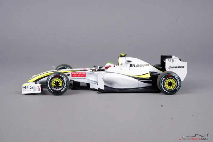 Brawn GP BGP001 - Rubens Barrichello (2009), Winner GP Europe, 1:18 Minichamps