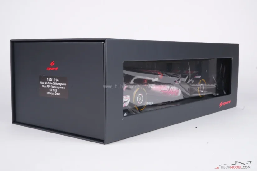 Haas VF-25 - Esteban Ocon (2025), VC Japonska, 1:18 Spark