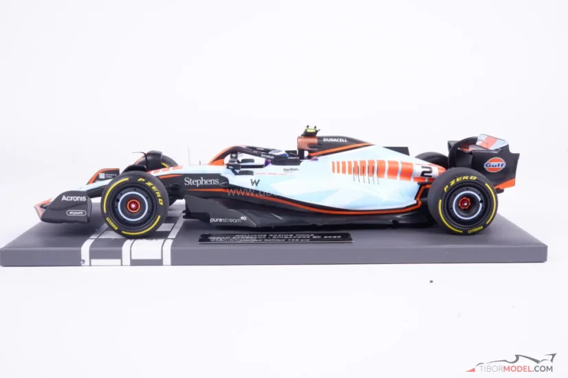 Williams FW45 - Logan Sargeant (2023), Szingapúr, 1:18 Minichamps