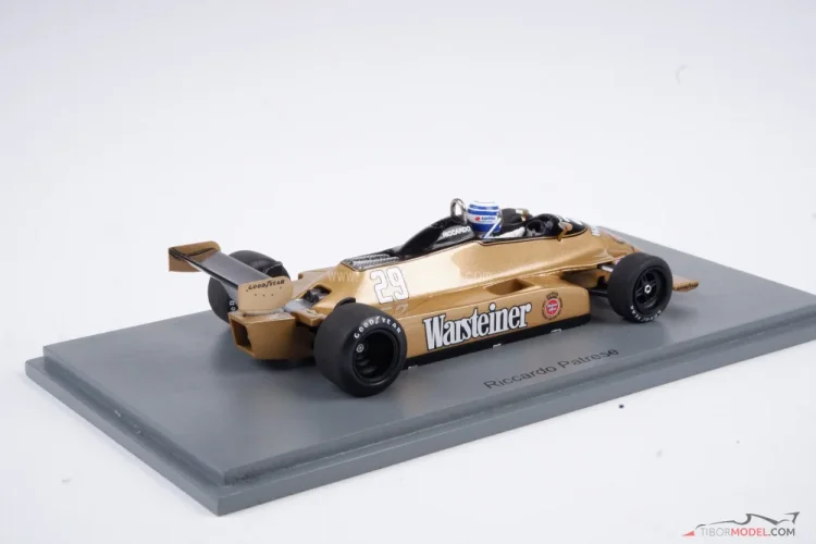 Arrows A3 - Riccardo Patrese (1980), VC Argentíny, 1:43 Spark