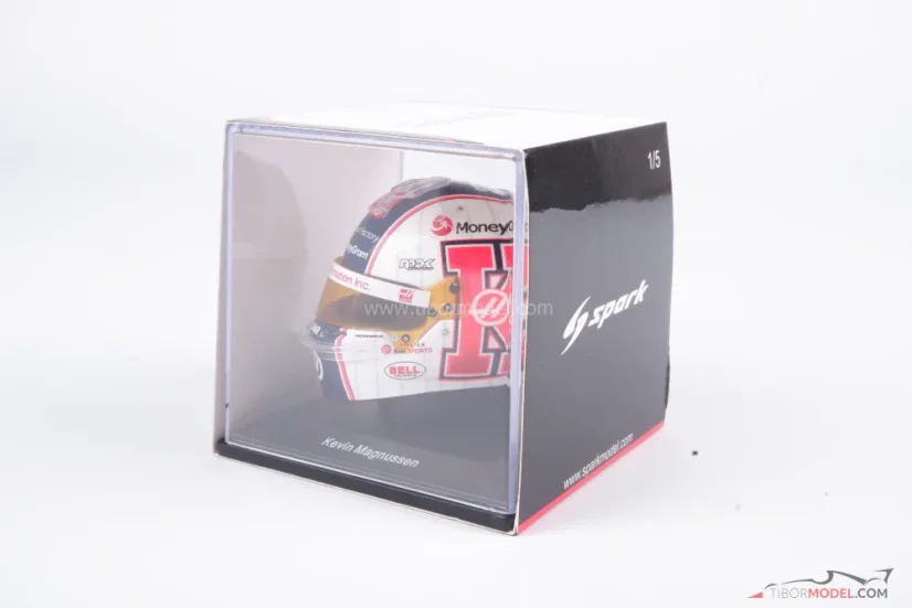 Kevin Magnussen, VC Miami 2023, Haas přilba, 1:5 Spark