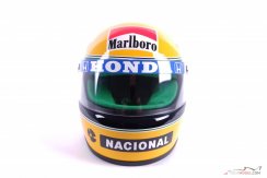 Ayrton Senna 1990 Marlboro McLaren helmet, 1:2