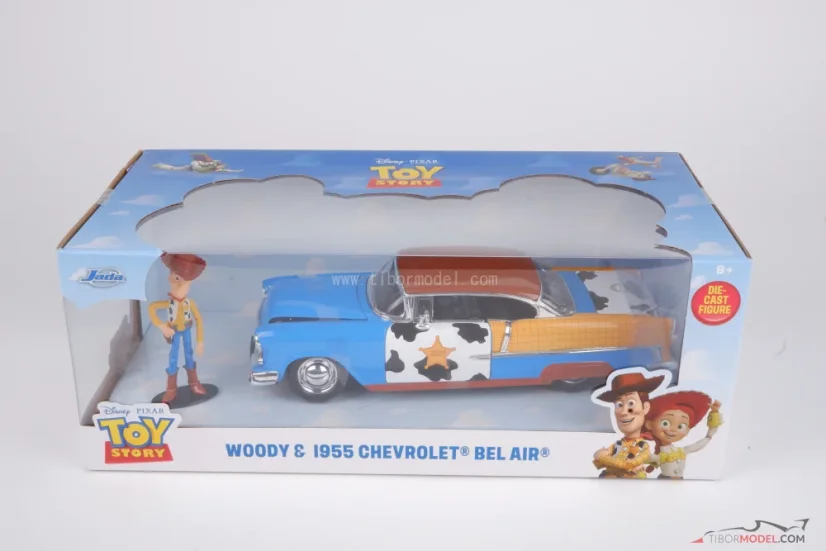 Woody a Chevrolet Bel Air (Toy Story), 1:24 Jada