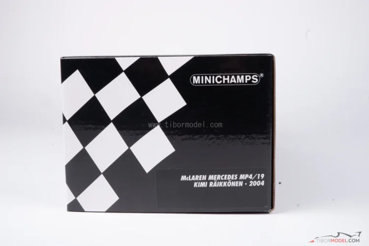 McLaren MP4/19 - Kimi Raikkonen (2004), 1:18 Minichamps