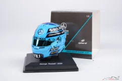 George Russell 2026 mini prilba, Mercedes, 1:5 Spark