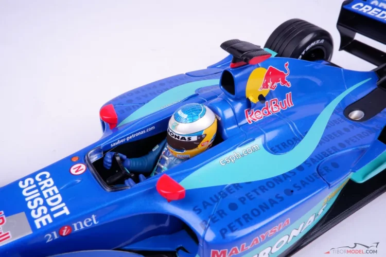 Model Sauber C21 Heidfeld 2002, 1:18 Minichamps | Tibormodel.com