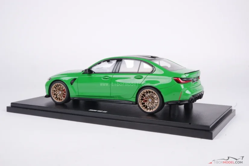 BMW M3 CS (2023) zelené, 1:18 GT Spirit