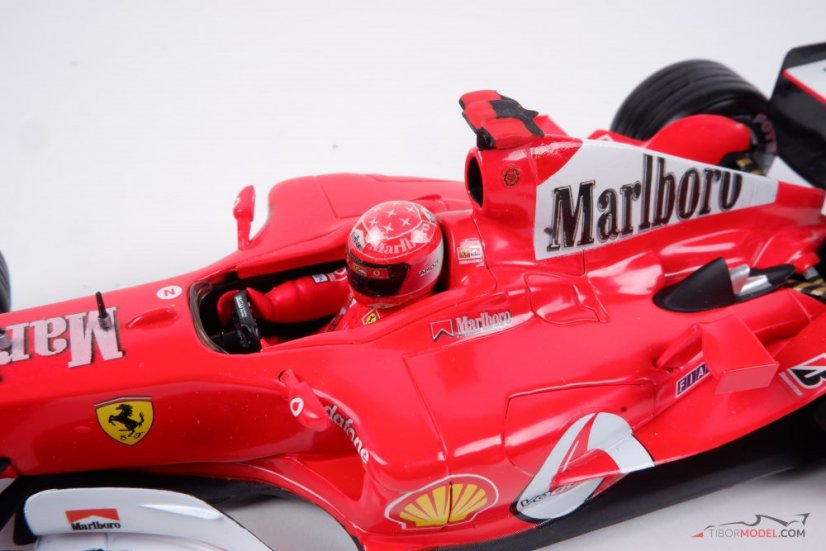 Model car Ferrari F2004 Schumacher Monza 1:18 | Tibormodel.com