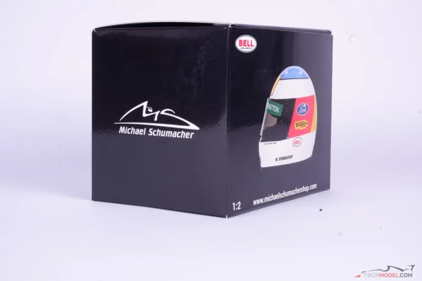 Michael Schumacher Camel Benetton 1992 přilba, VC Belgie, 1:2 Bell