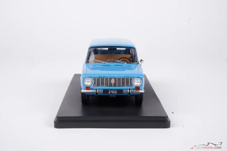 Lada 2102 kombi modrá, 1:24 Whitebox