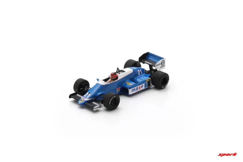 Osella FA1F - Piercarlo Ghinzani (1986), VC Brazílie, 1:43 Spark