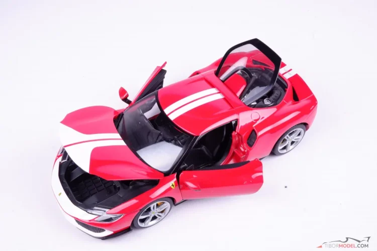 Bburago - Race and Play - Ferrari 296 GTB - 1/18 Diecast 