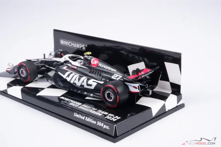Haas VF-24 - Nico Hulkenberg (2024), 1:43 Minichamps