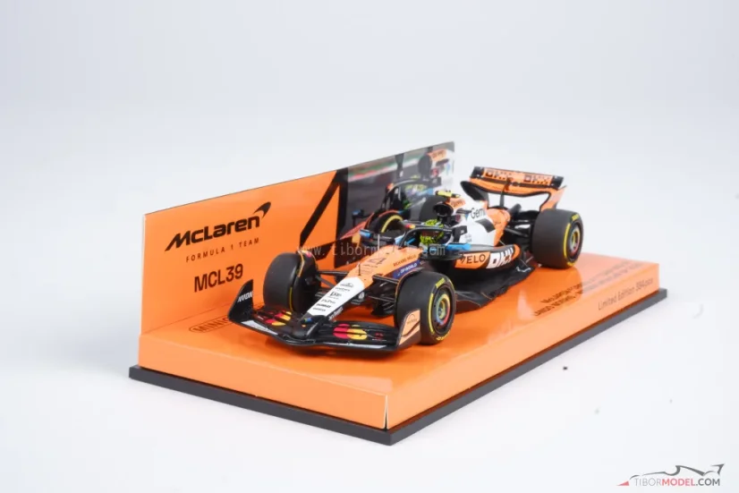 McLaren MCL39 - Lando Norris (2025), Víťaz VC Mexika, 1:43 Minichamps